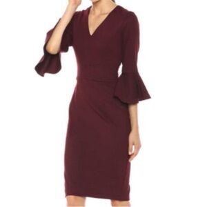 Trina Turk Begonia Bell Sleeve Dress NWT